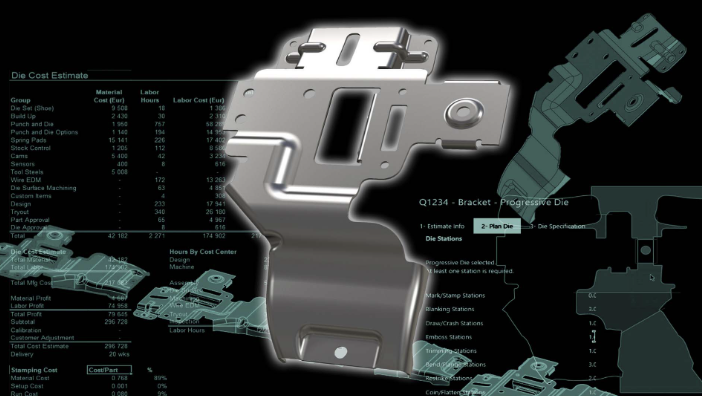 Cimatron’s New Tool Simplifies Stamping Die Cost Estimation